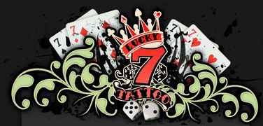 LUCKY 7 TATTOO AND PIERCING logo
