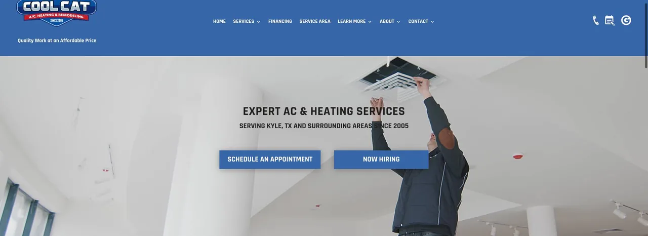 Cool Cat AC & Heating cover