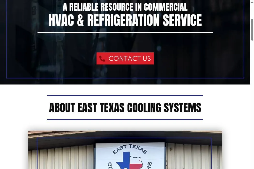 East Texas Cooling Systems cover