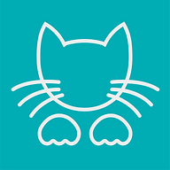 Whiskerville Kitty Cat Cafe logo