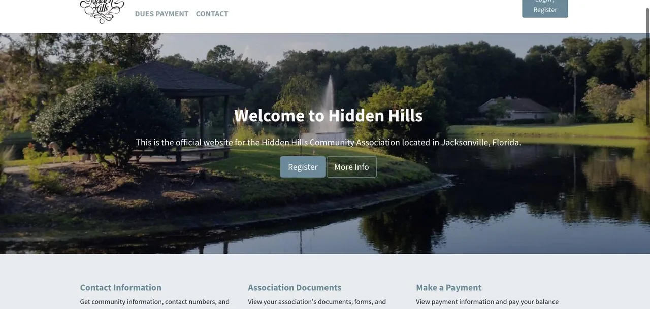 Hidden Hills Community Association, Inc. cover