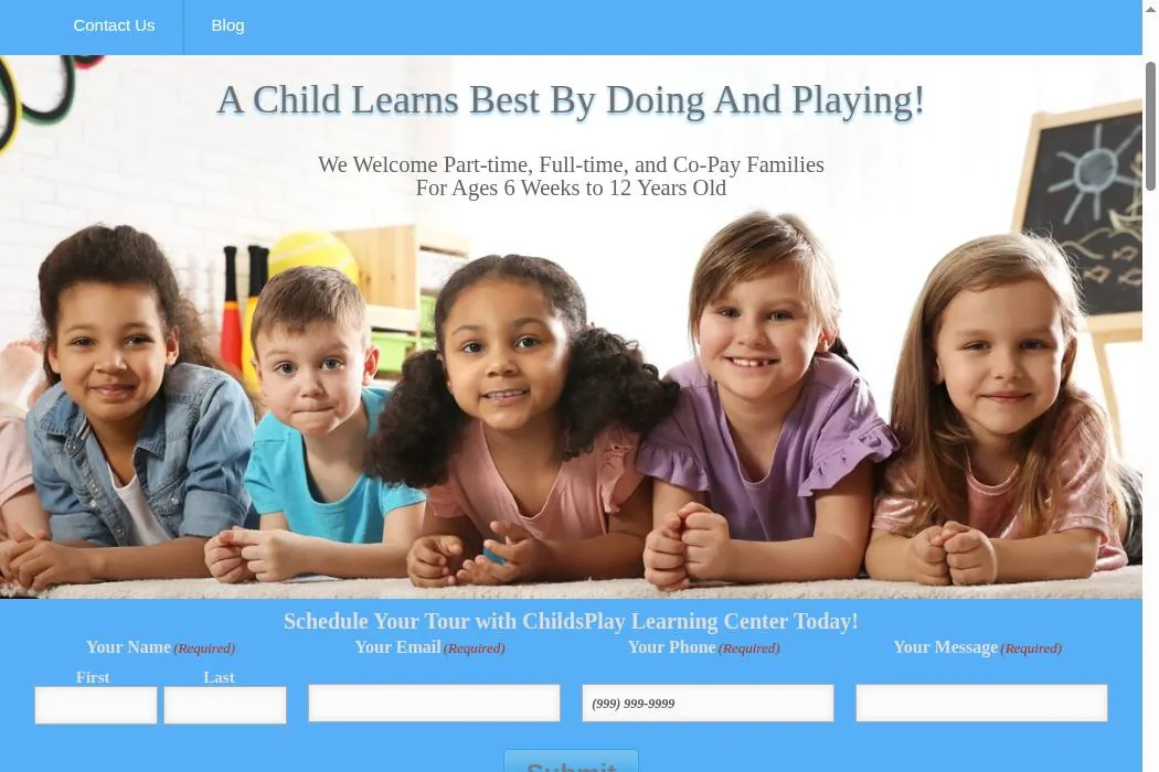 ChildsPlay Learning Center cover