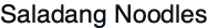 Saladang Noodles logo