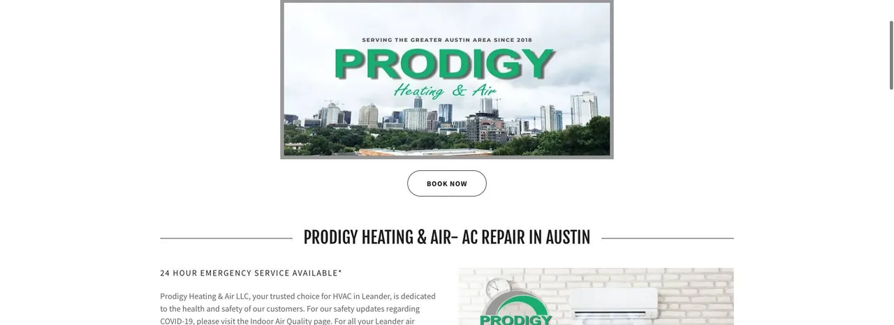 Prodigy Heating & Air cover