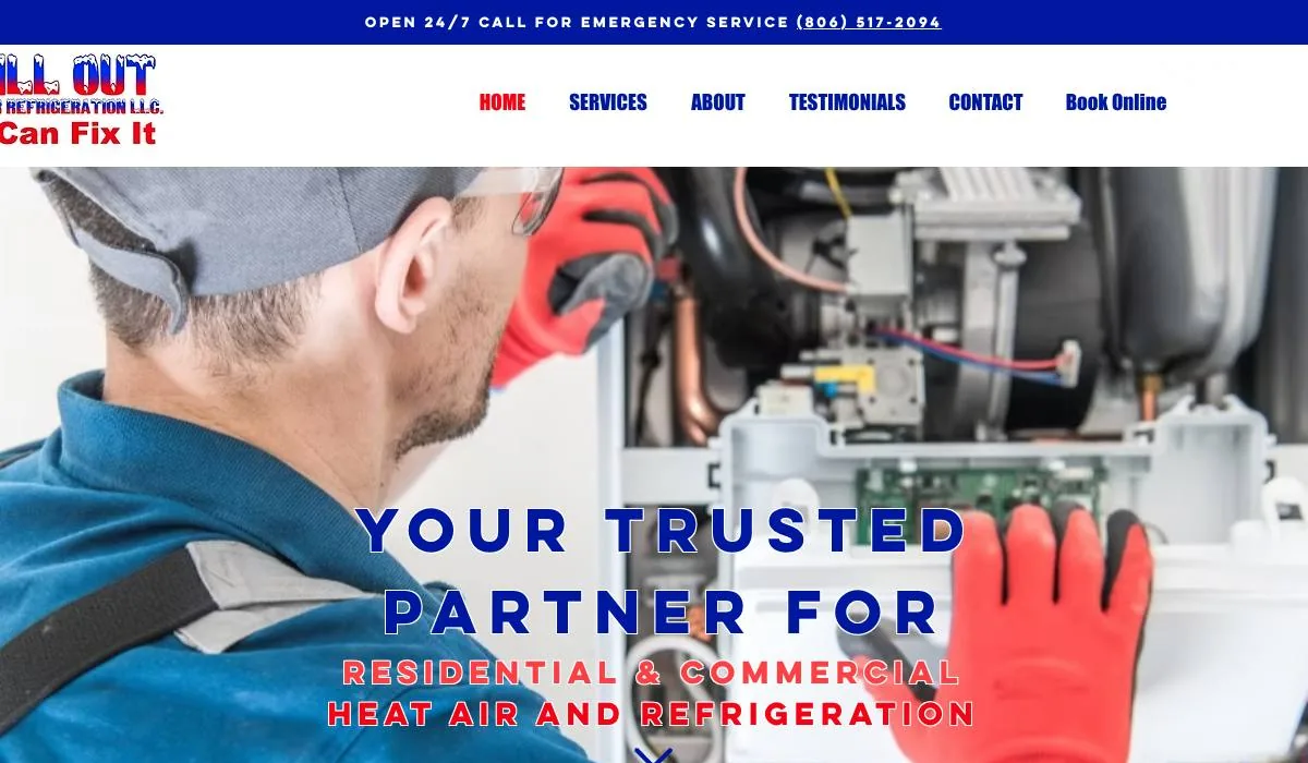 Chill Out Heat Air and Refrigeration cover