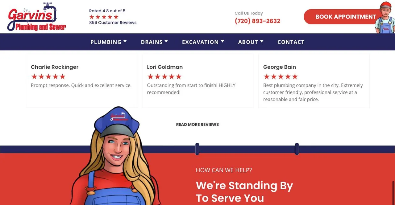 Garvin's Plumbing cover