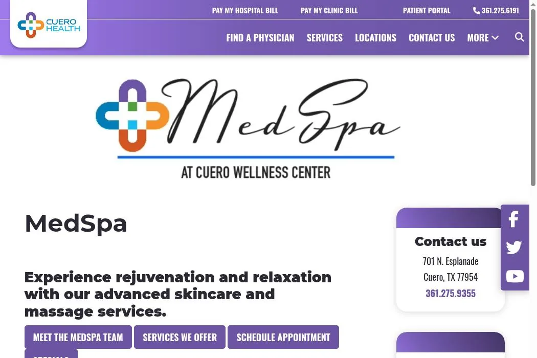 Cuero Regional Hospital cover