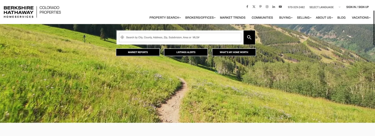 Berkshire Hathaway HomeServices Colorado Properties cover