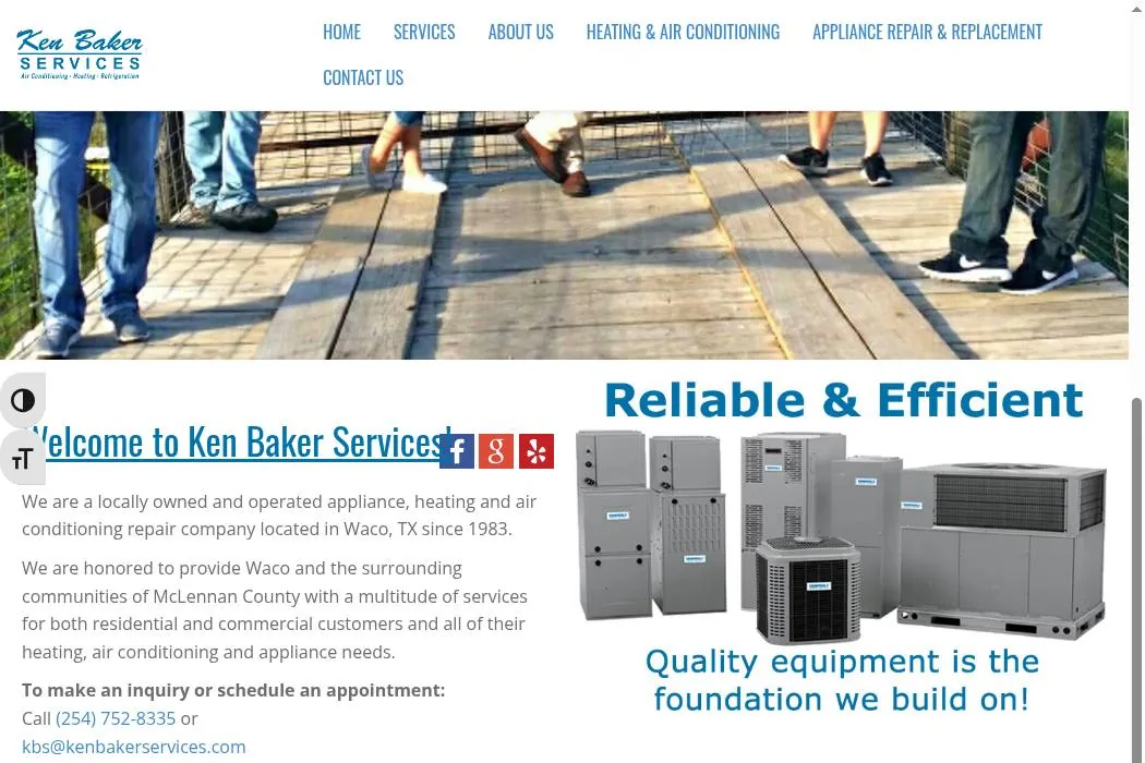 Ken Baker Services cover
