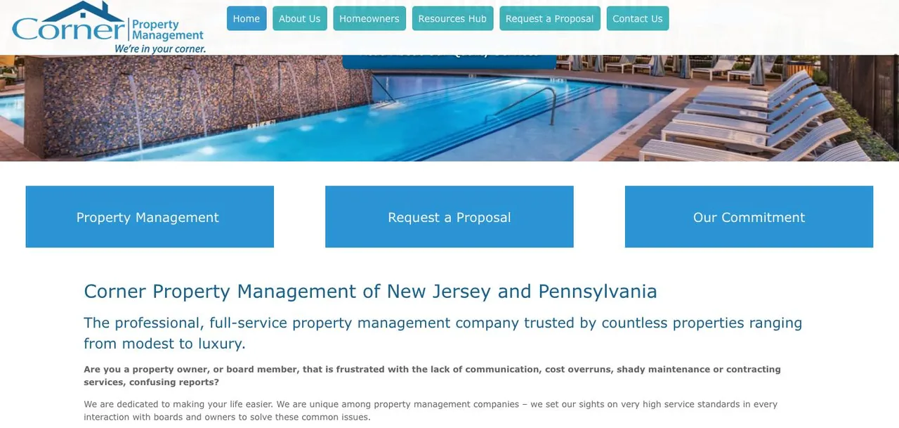 Corner Property Management cover
