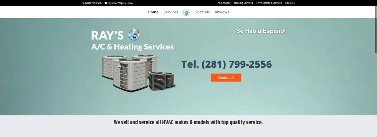 Ray's A/C & Heating Services cover
