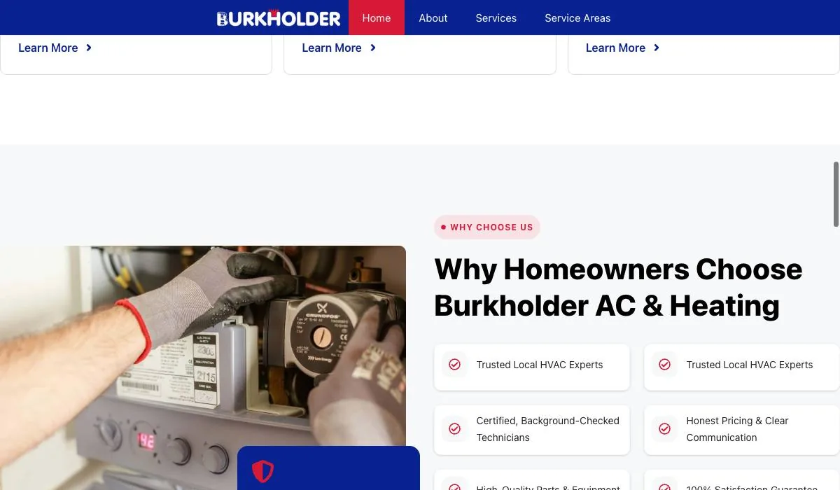 Burkholder AC & Heating LLC cover