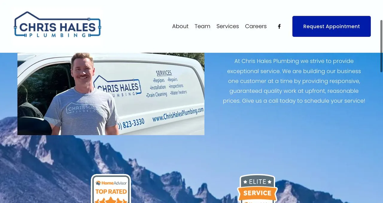 Chris Hales Plumbing cover