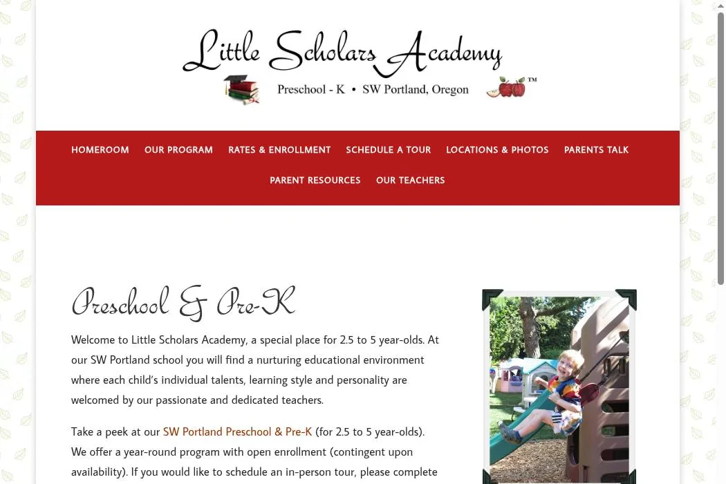 Little Scholars Academy cover