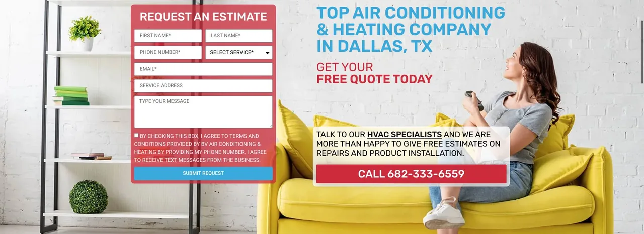 BV Air Conditioning & Heating cover