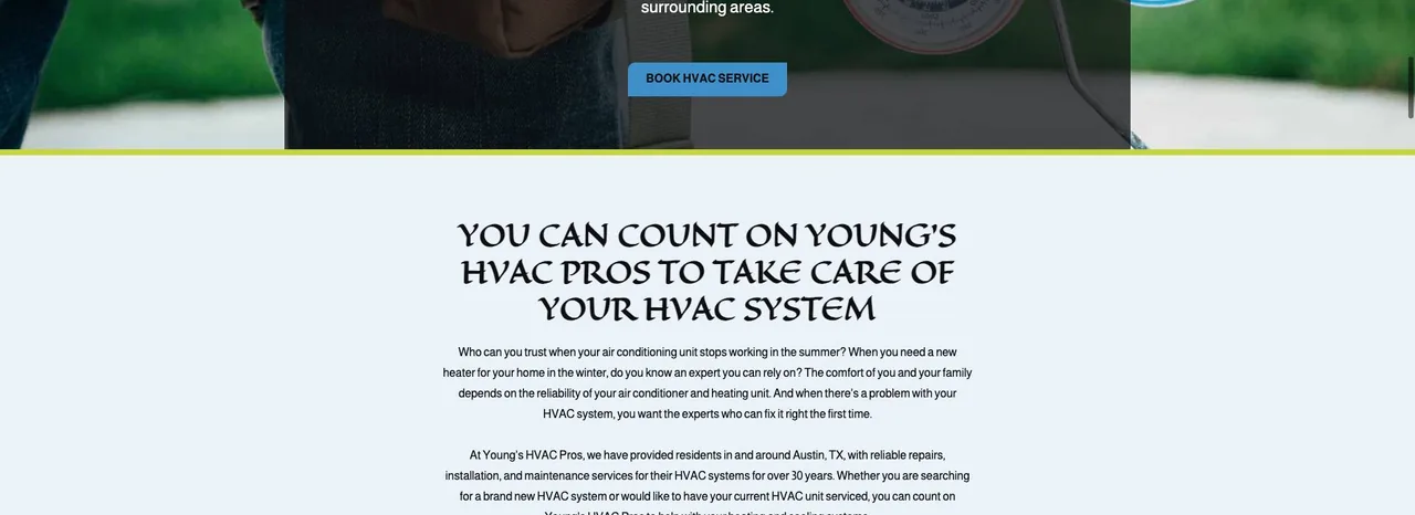 Young's HVAC Pros cover
