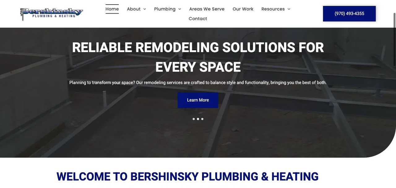 Bershinsky Plumbing & Heating Inc cover