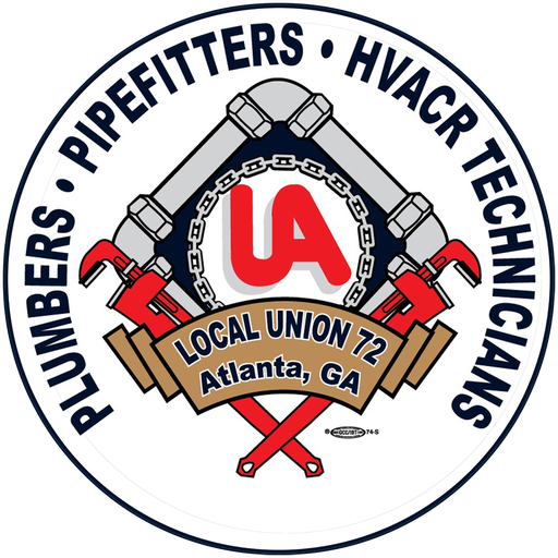 UA Local Union 72 logo