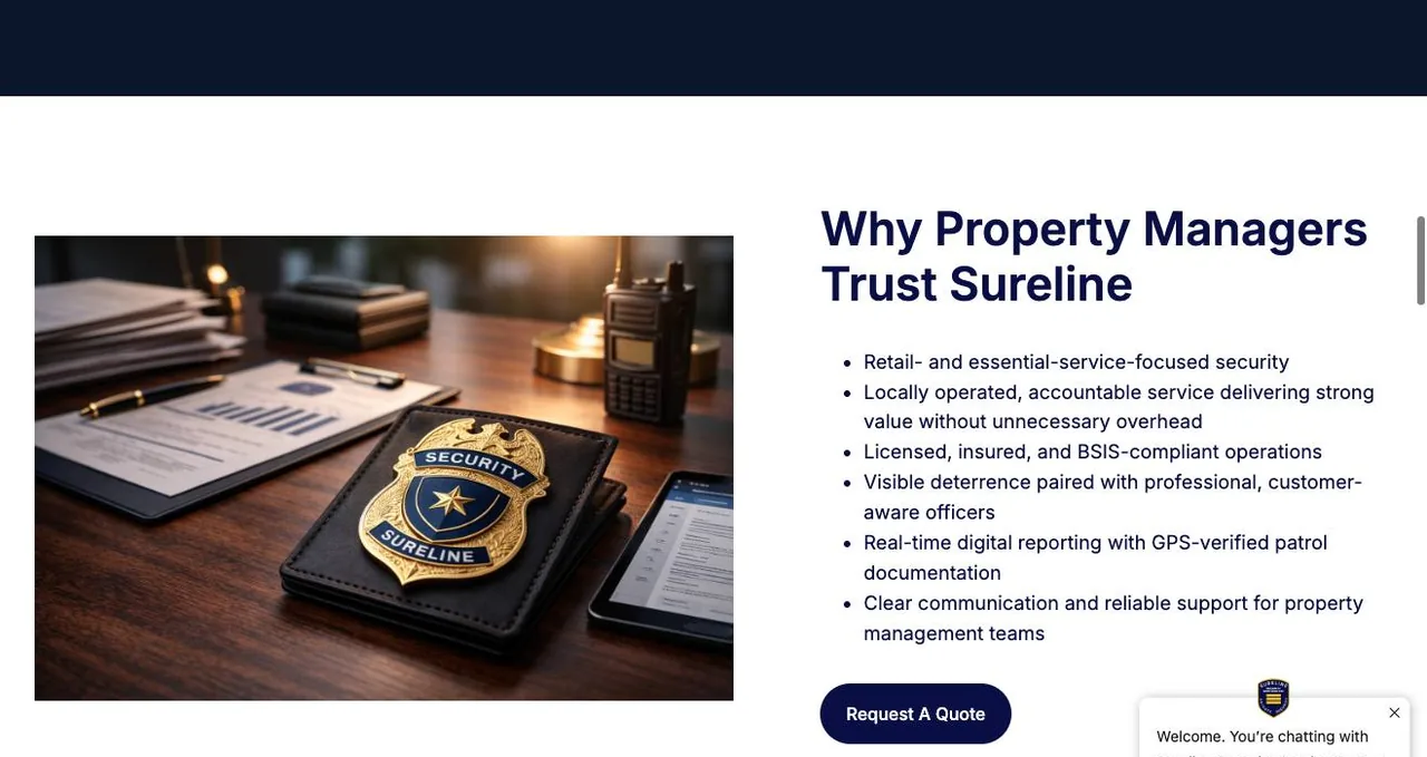 Sureline Security Services, Inc. cover