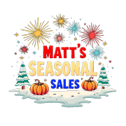 Matt's Seasonal Sales logo