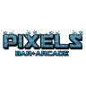 Pixels Bar + Arcade logo