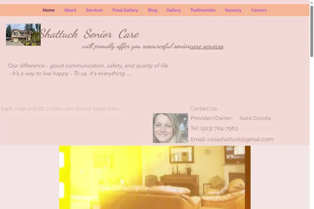 Casa Shattuck Senior Care Inc. cover