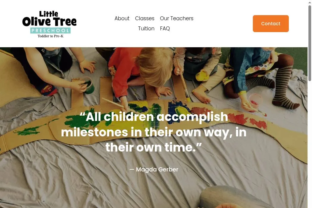 Little Olive Tree Preschool cover