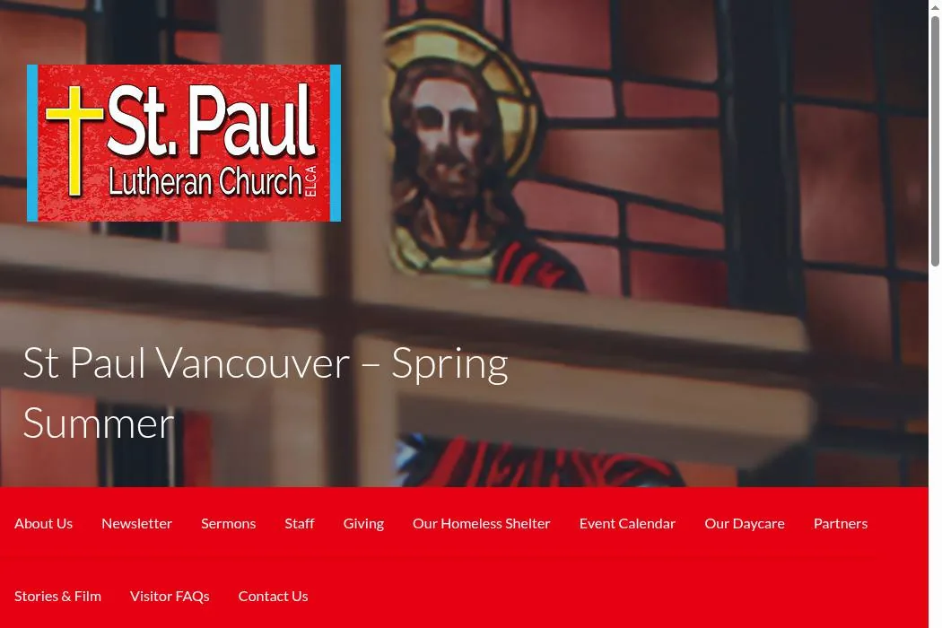 St Paul Lutheran Church cover