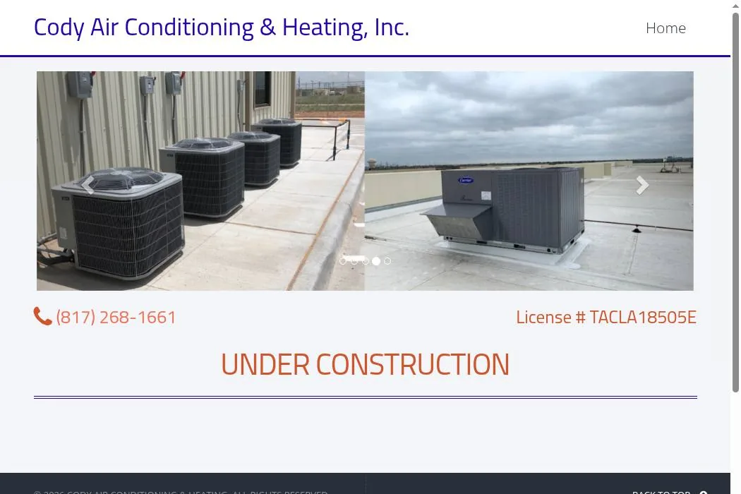 Cody Air Conditioning & Heating, Inc. cover