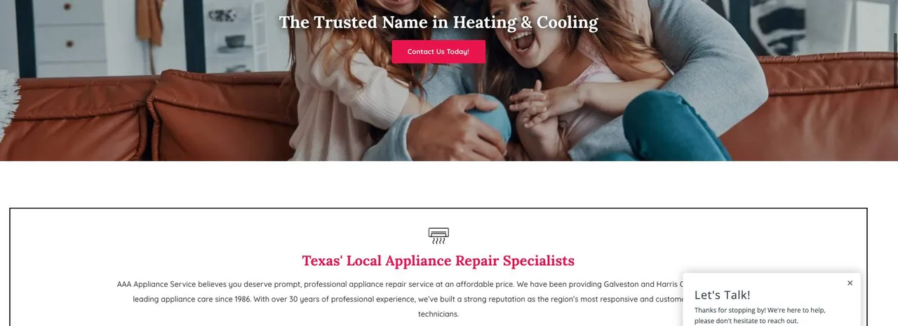 AAA Appliance Service cover