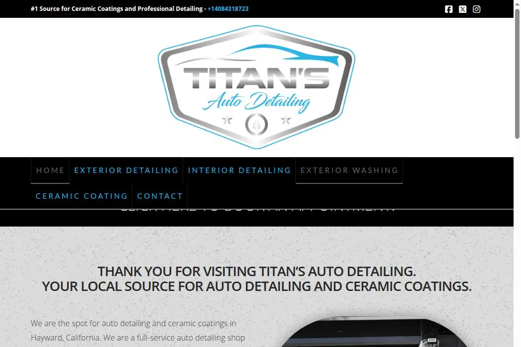Titan’s Auto Detailing cover