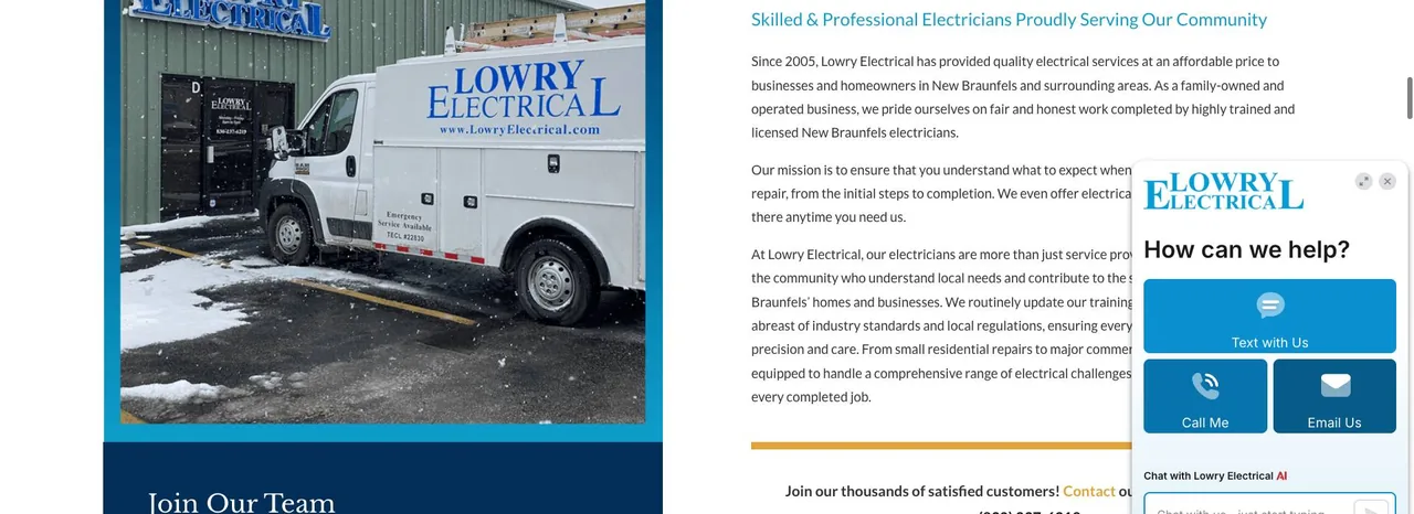 Lowry Electrical cover