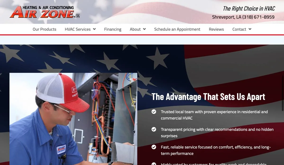Air Zone Heating & Air Conditioning cover