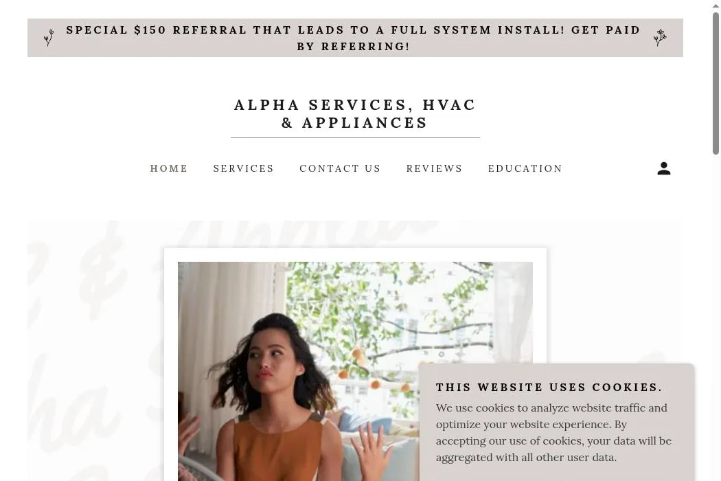 Alpha Services, HVAC & Appliances cover