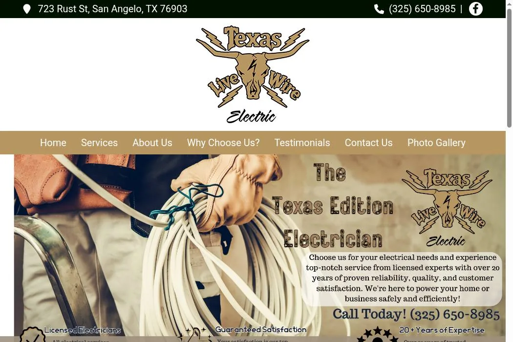 Texas Live Wire Electric cover