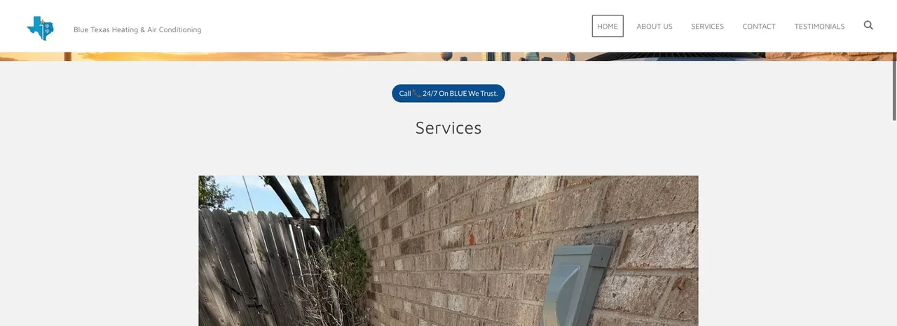 Blue Texas Heating & Air Conditioning cover