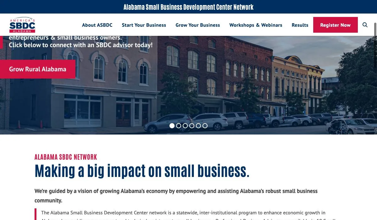 Alabama Small Business Development Center (Alabama SBDC) cover