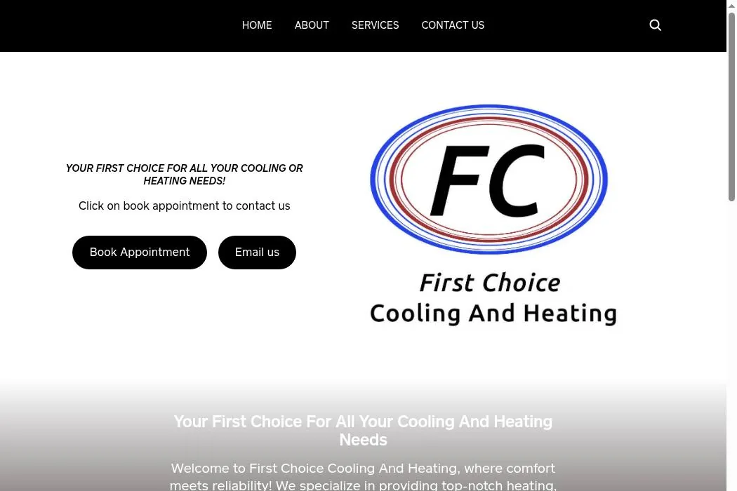 First Choice Cooling and Heating LLC cover