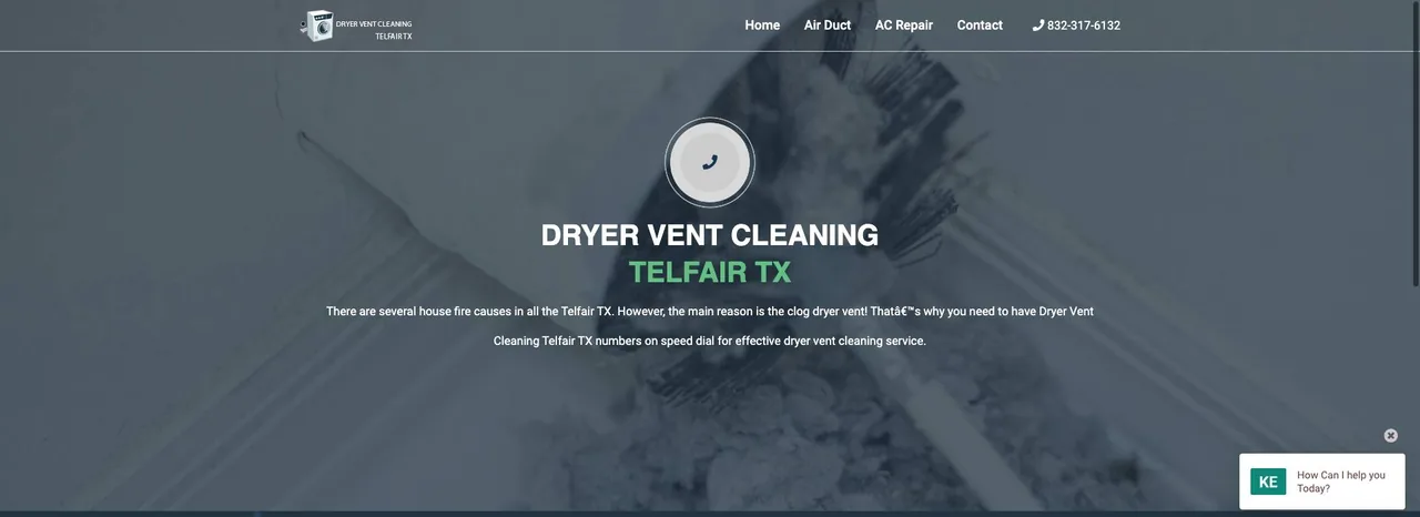 Dryer Vent Cleaning Telfair TX cover