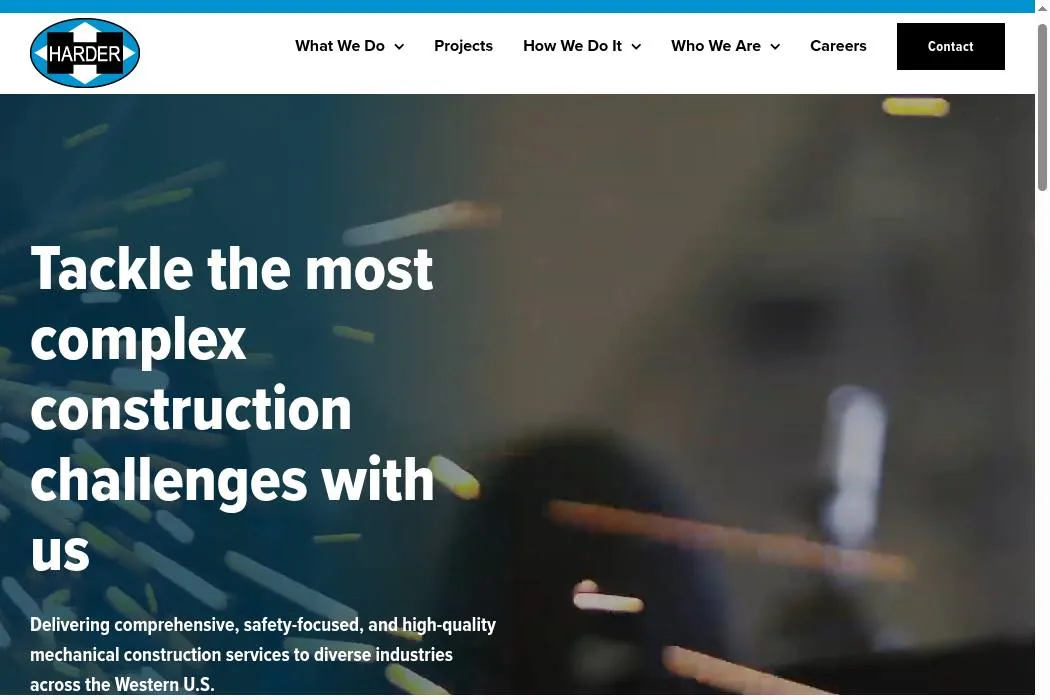 Harder Mechanical Contractors cover