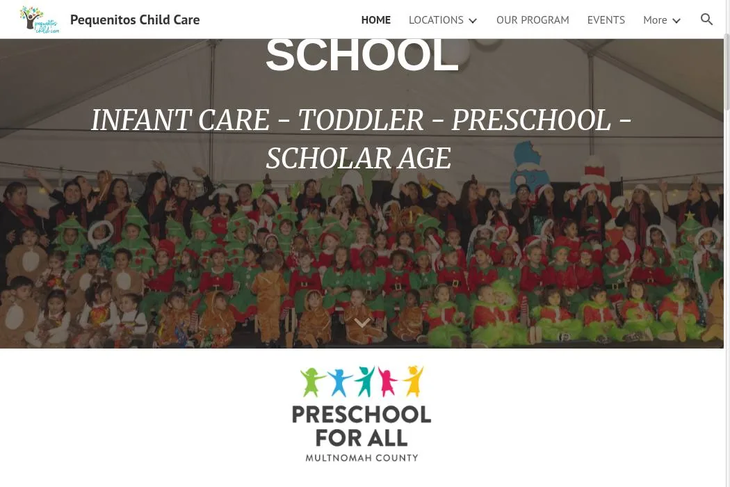 Pequenitos Child Care cover