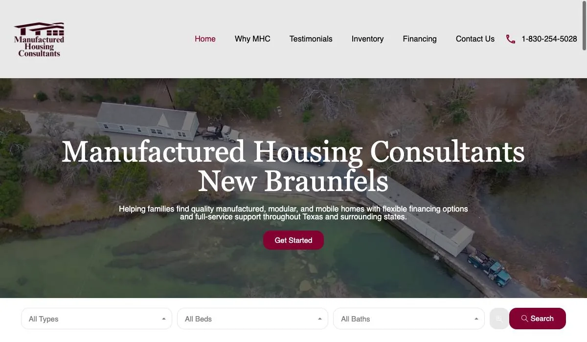 Manufactured Housing Consultants New Braunfels cover