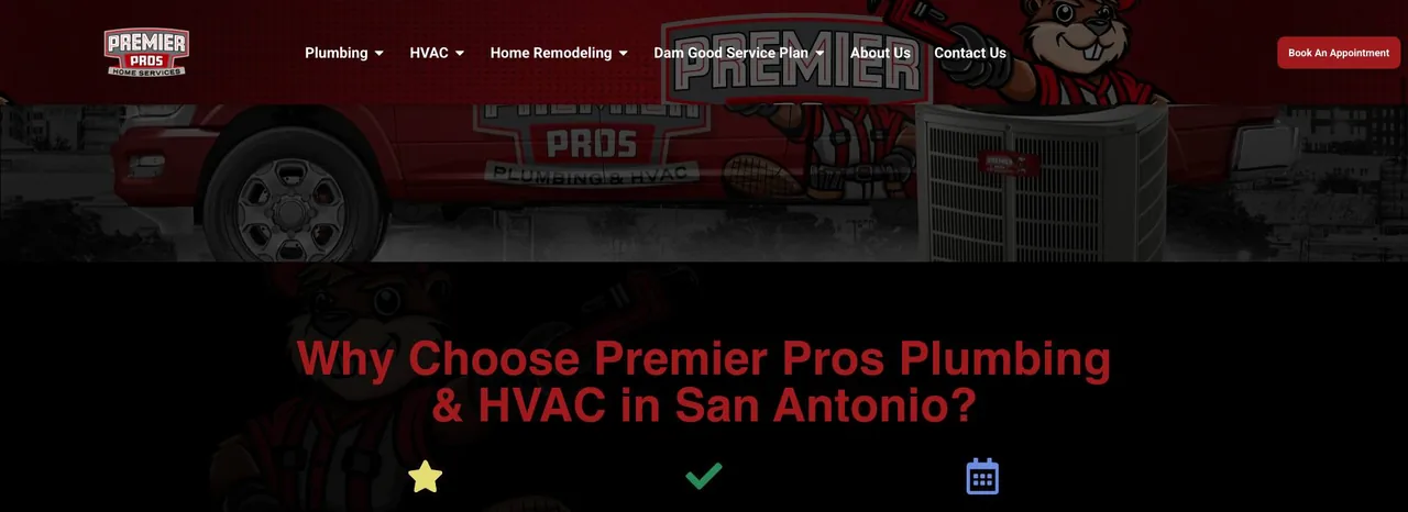 Premier Pros Plumbing & HVAC cover