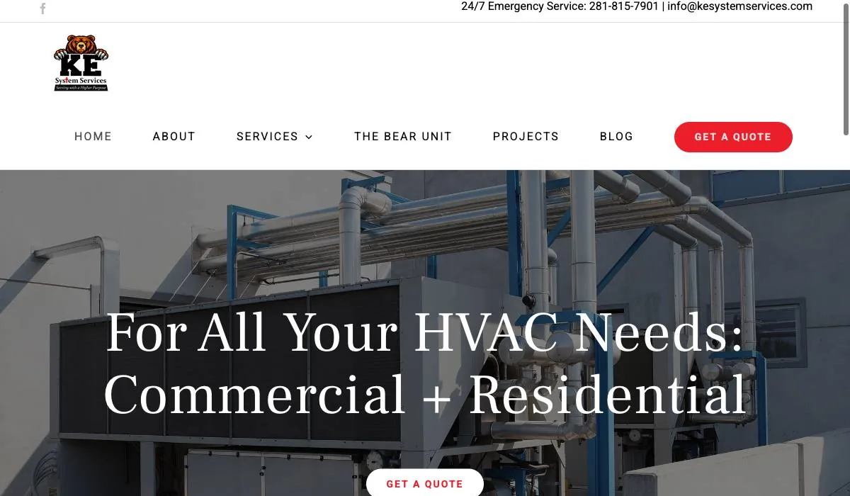 KE System Services cover