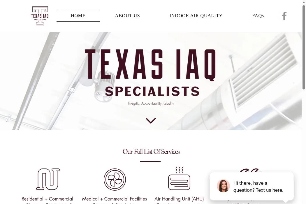 Texas IAQ Specialists Inc. cover