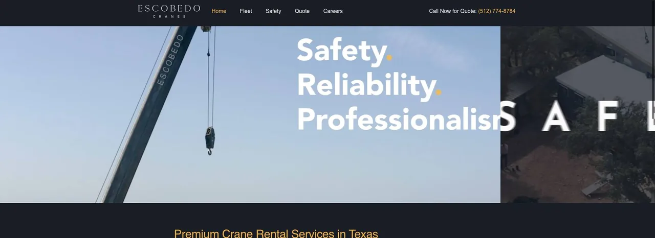 Escobedo Cranes & Equipment cover