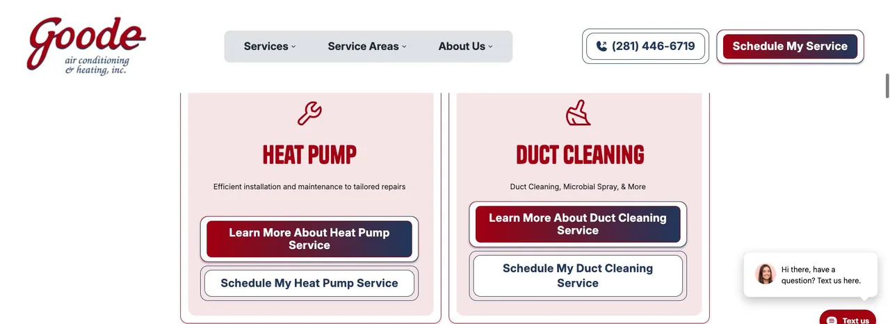 Goode Air Conditioning & Heating, Inc. cover