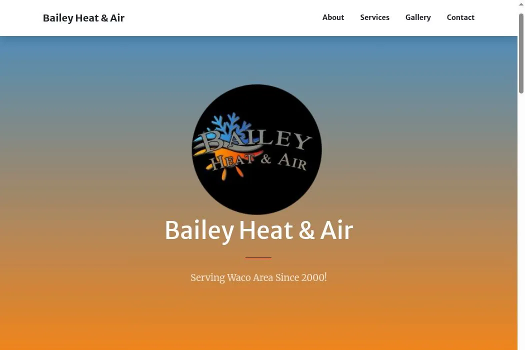 Bailey Heat & Air cover