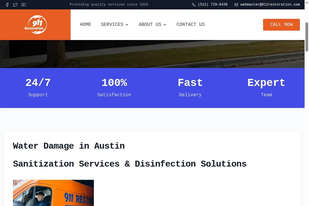 911 Restoration of Austin cover