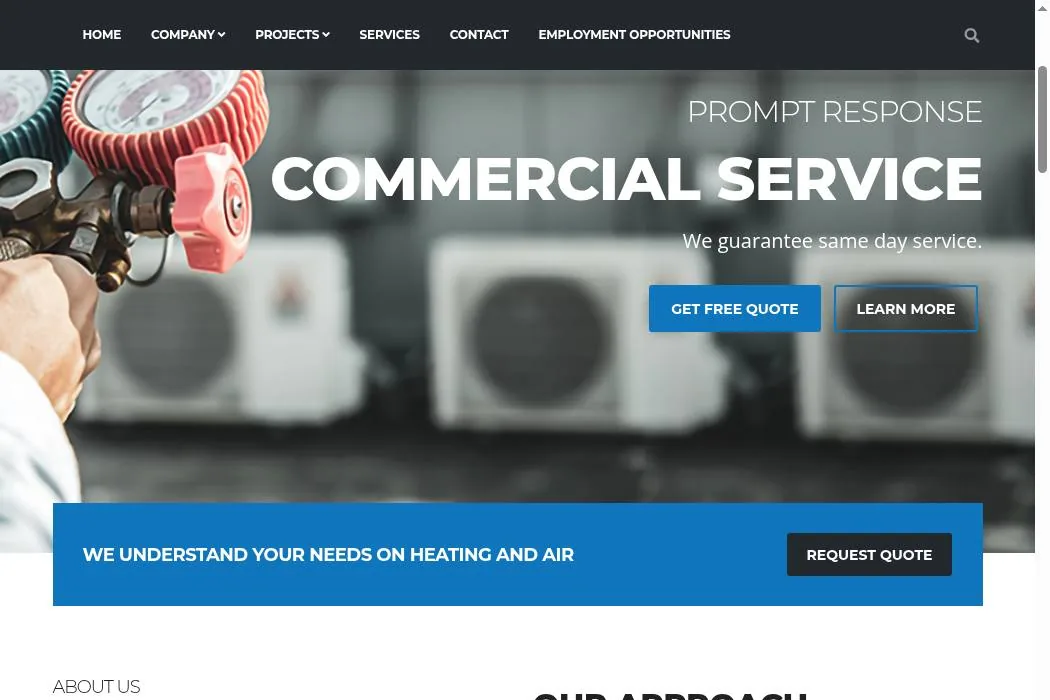 TCR Heating and Air cover
